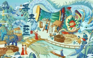 非物质文化遗产插画色彩（非遗插画色彩搭配技巧）