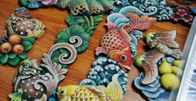 花都非物质文化遗产画（花都非遗灰塑壁画零基础自学教程）