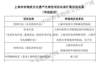 国医非物质文化遗产（国医非遗有哪些国家级项目）
