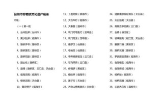 台州的非物质文化遗产（台州非遗有哪些？新手一看就懂）