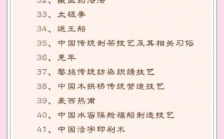 非物质文化遗产排行（中国非遗项目排行到底看什么）