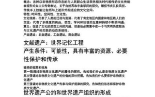 非物质文化遗产+常识（非物质文化遗产常识有哪些）