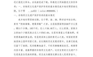 非物质文化遗产 总结（非物质文化遗产保护与传承方案怎么做）