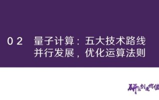 量子计算技术发展ppt演讲（2024量子计算入门PPT怎么写）