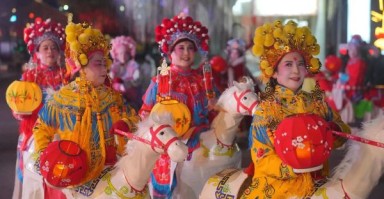 非物质文化遗产跑马图片（非遗跑马现场实拍图哪里有）