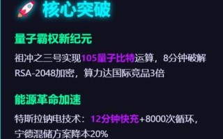 量子计算最新技术（量子计算机2025最新技术突破通俗讲解）