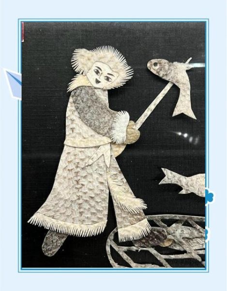 非物质文化遗产鱼皮文化（鱼皮画制作工艺流程图解）-第1张图片-八三百科