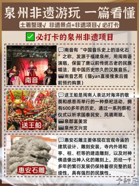 泉州非物质文化遗产概况（泉州非遗有哪些最火项目）-第1张图片-八三百科