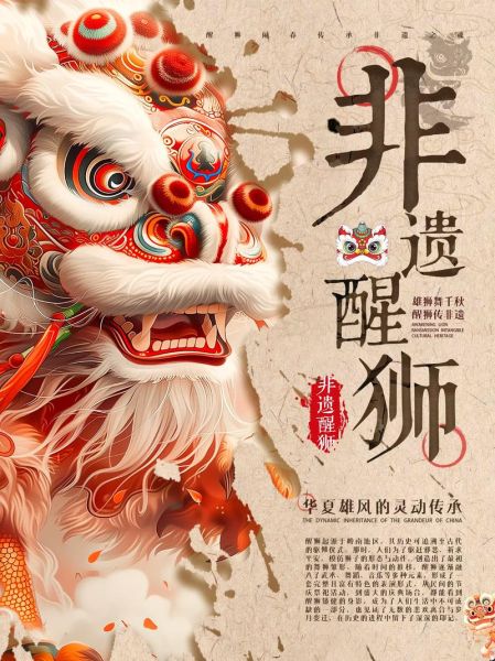 醒狮文化非物质文化遗产（醒狮文化非遗如何入门）-第3张图片-八三百科