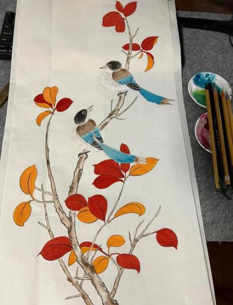 非物质文化遗产工笔重彩（新手如何学习工笔重彩非遗绘画）-第1张图片-八三百科