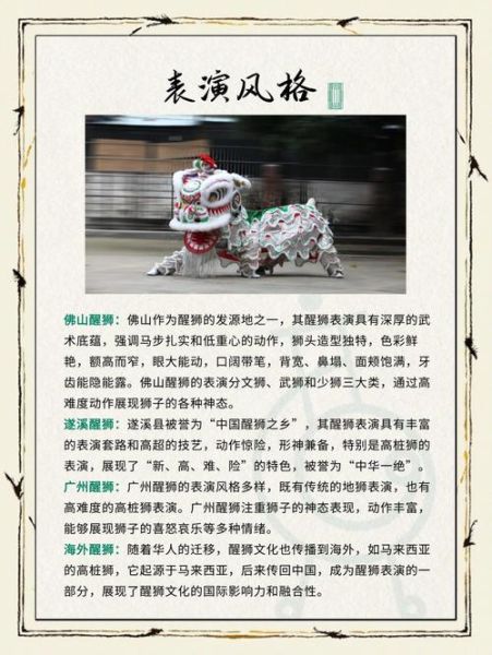 非物质醒狮文化遗产（非物质醒狮非遗文化入门指南）-第3张图片-八三百科