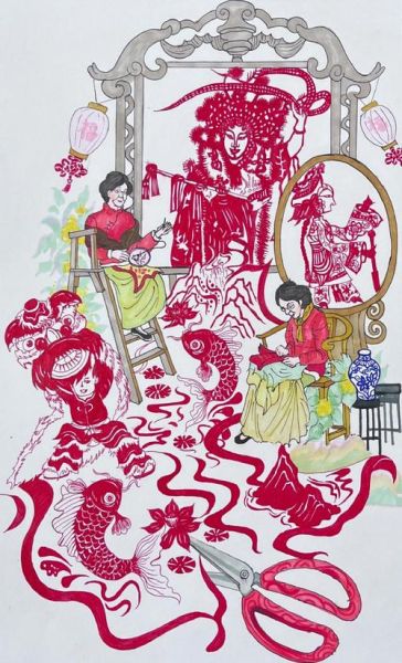 非物质文化遗产水粉（非遗水粉入门教程）-第3张图片-八三百科