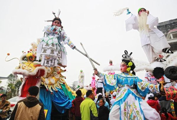 飘色 非物质文化遗产（飘色非遗是什么）-第3张图片-八三百科