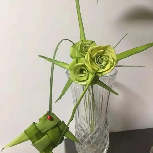 非物质文化遗产粽叶编花（粽叶编花非遗教程：新手从零起步完整版）-第2张图片-八三百科