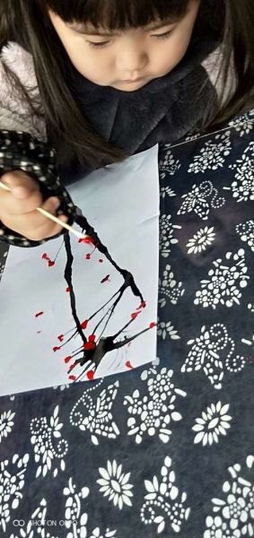 中国非物质文化遗产吹墨（吹墨画怎么入门零基础教学）-第3张图片-八三百科