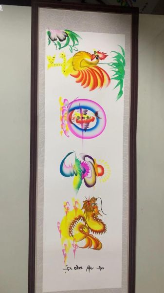 非物质文化遗产名字画（适合初学者的非遗名字画写法）-第2张图片-八三百科